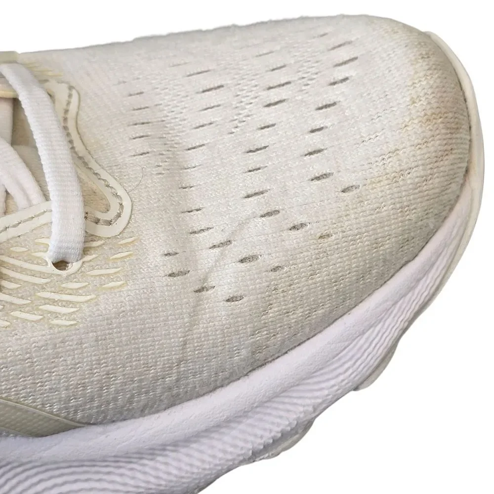 ASICS Women's 9 Gel-Nimbus 24 White Cream Running Shoes Sneakers